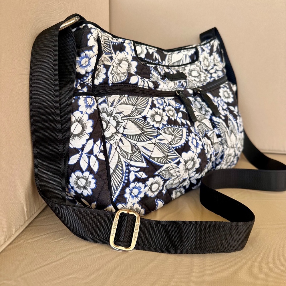 Vera Bradley, Snow Lotus Cross Body Bag - Picture 3 of 16